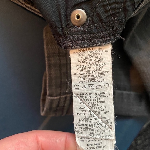 PrAna Black Washed Jeans ~Straight Cut~2/26 - Picture 8 of 9